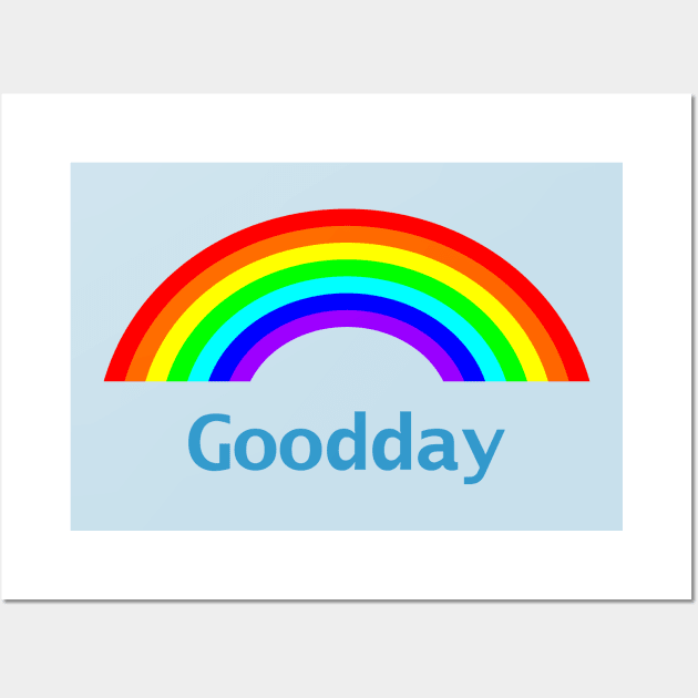 Good Day Rainbow Wall Art by ellenhenryart